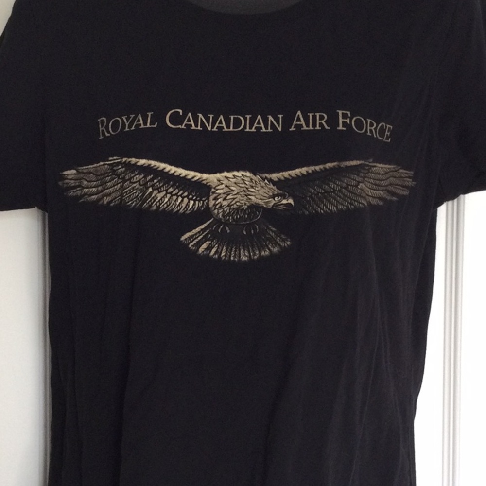 Royal Canadian Air Force Black Tee